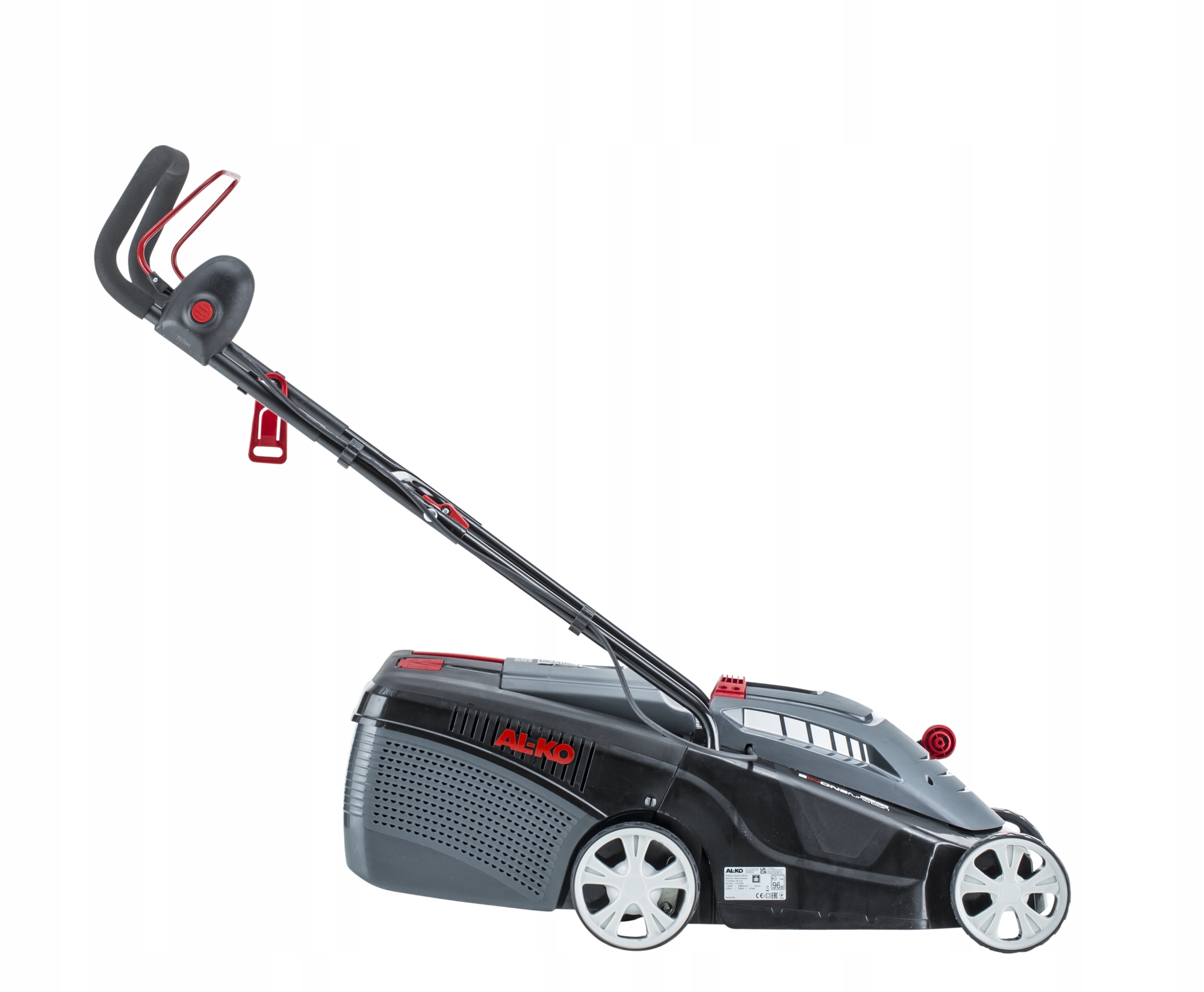 Pojemny kosz na trawę – 37 litrów z wskaźnikiem napełnienia