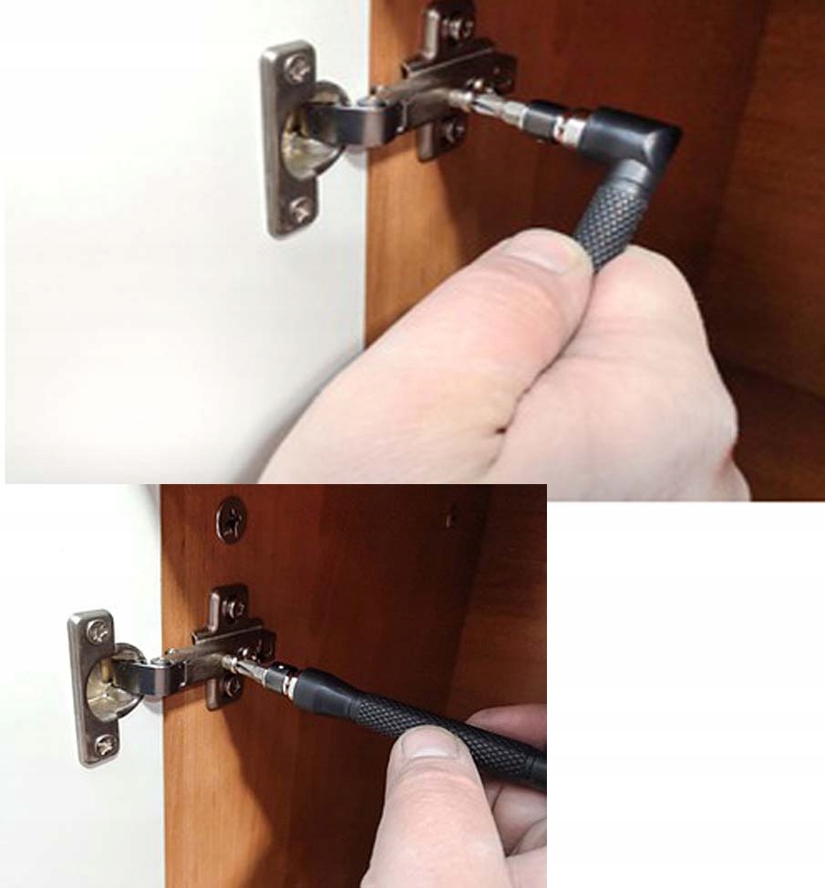 Dwuustronne gniazdo do końcówek 1/4” – elastyczność w pracy
