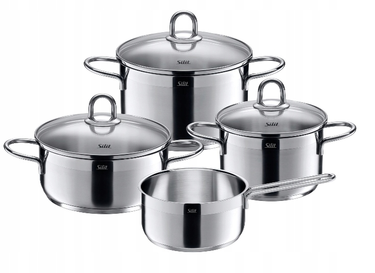 Silit Diamant Zestaw Garnków Indukcyjnych 4 Sztuki – Idealny wybór dla Twojej kuchni