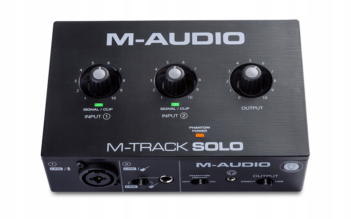M-Audio M-Track SOLO – Interfejs Audio USB do profesjonalnego nagrywania
