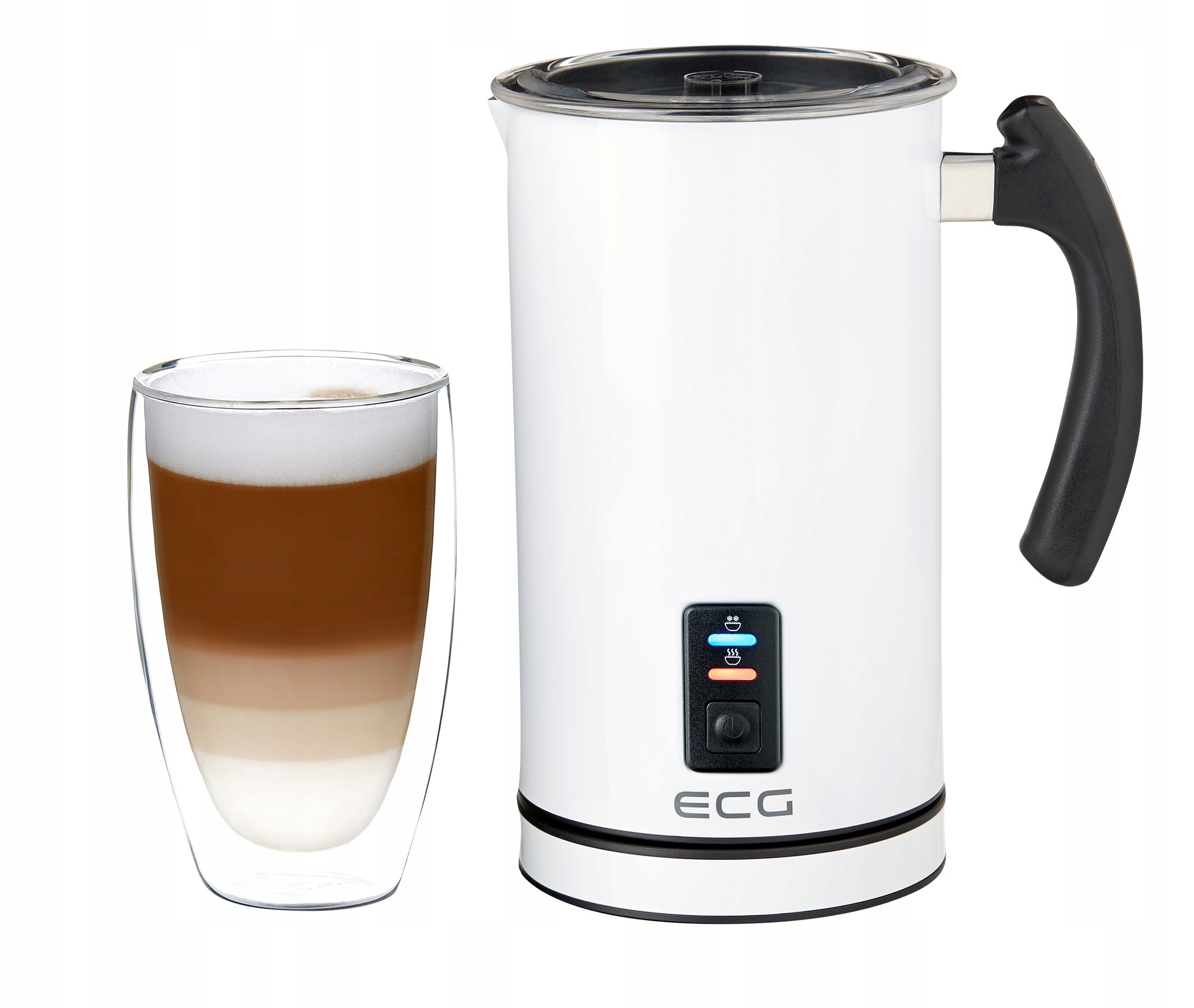 Trzy automatyczne tryby pracy – Spienianie na ciepło i zimno