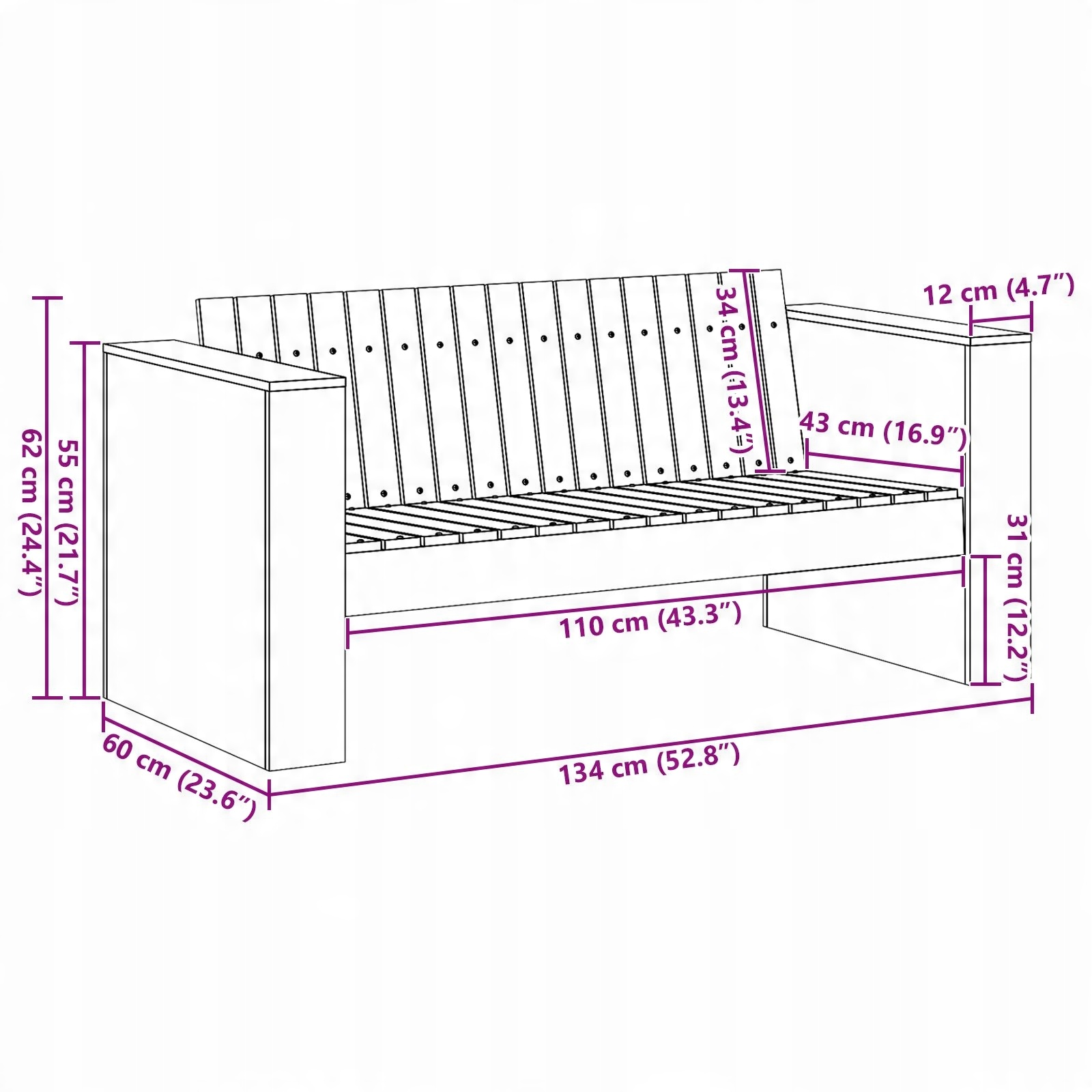 Komfortowa przestrzeń – Wygodne miejsce dla dwóch osób
