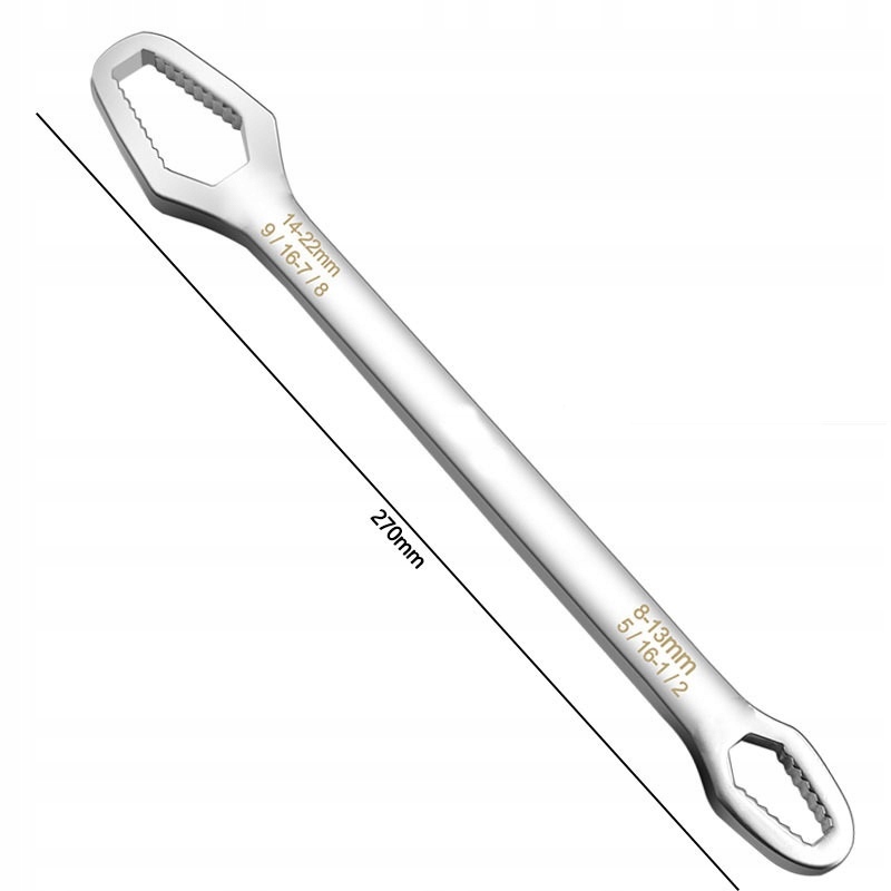 Klucz uniwersalny 8-22 mm 5/16-1/2 oraz 9/16-7/8 – Niezbędne narzędzie w każdym domu