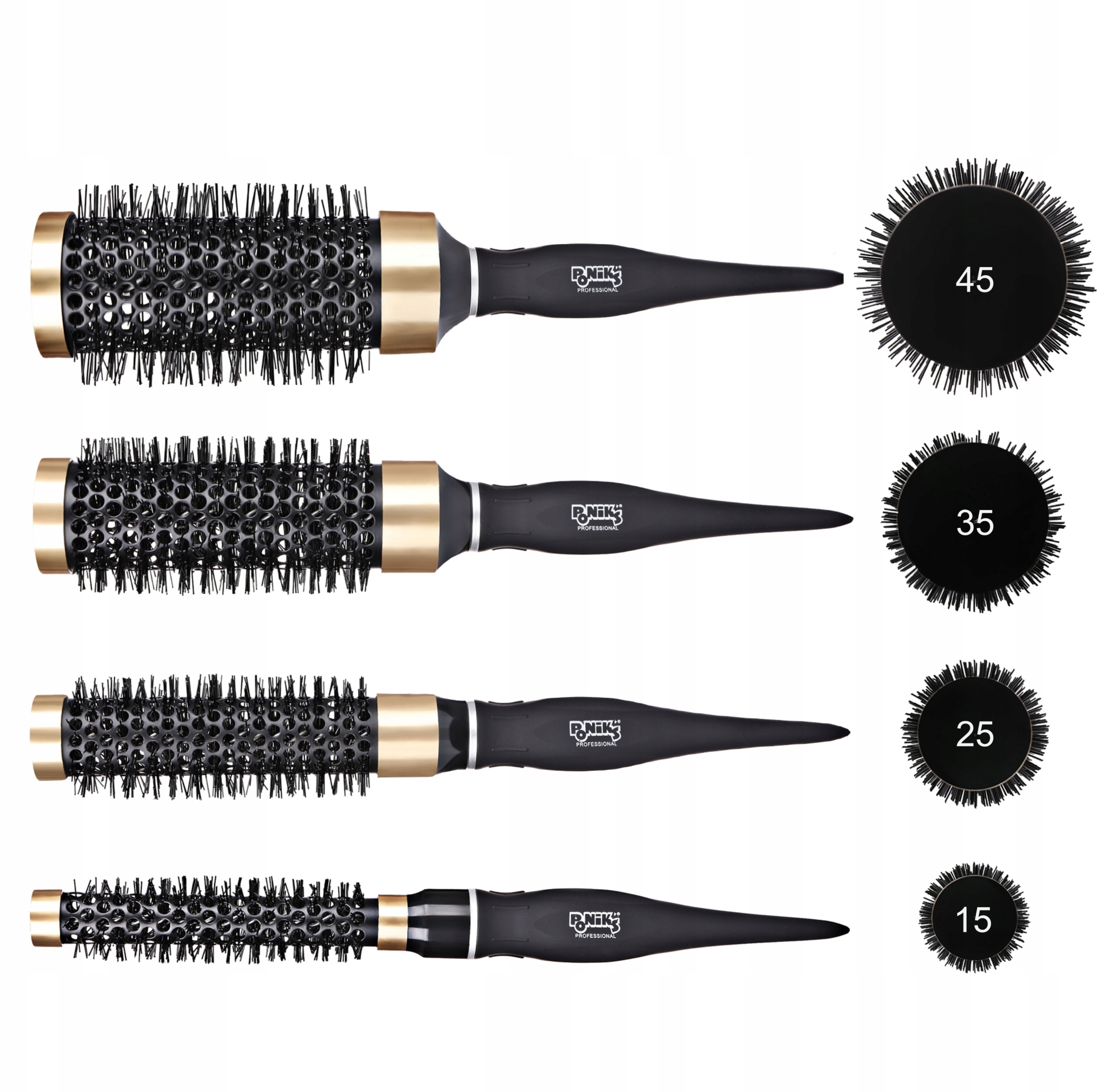 Główne właściwości szczotki do modelowania włosów Ponik's