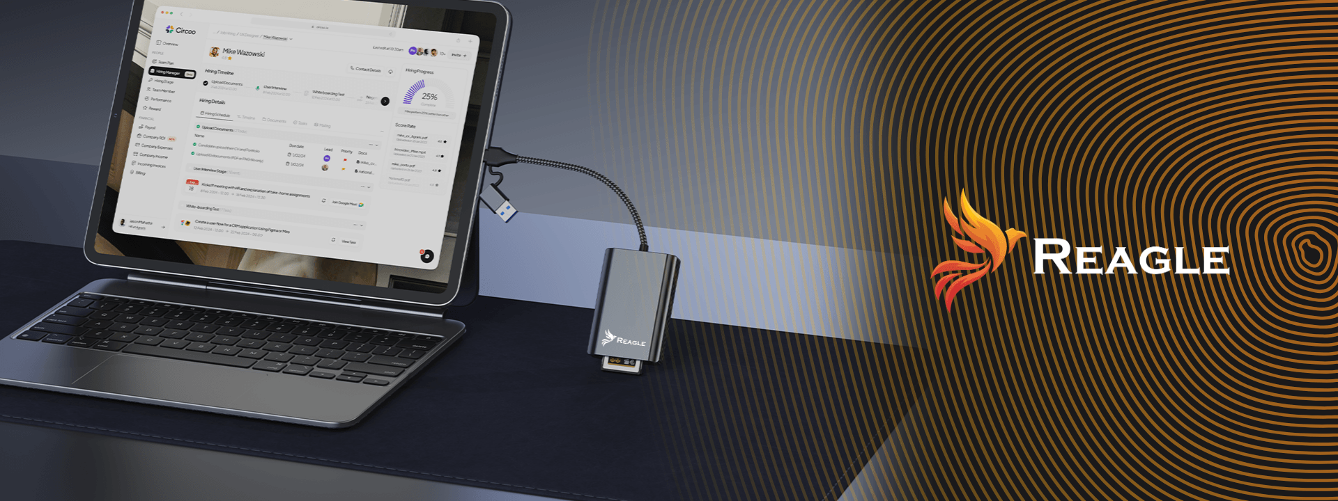 Uniwersalne złącze USB-C i USB-A – Pełna swoboda podłączenia