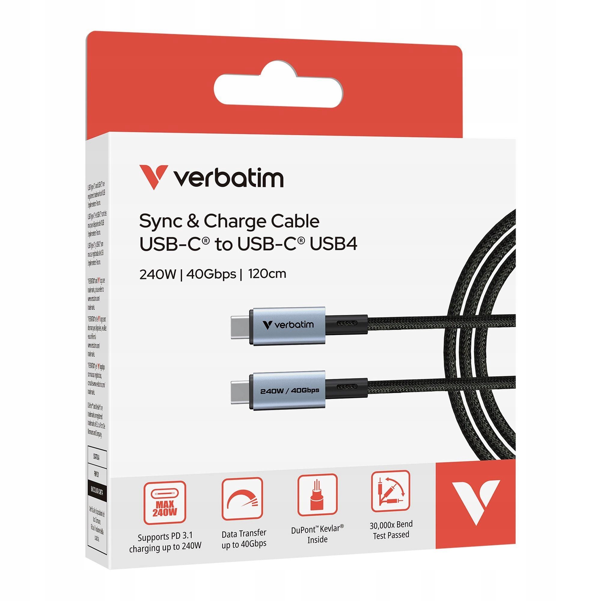 Szybkość przesyłania danych do 40 Gbit/s