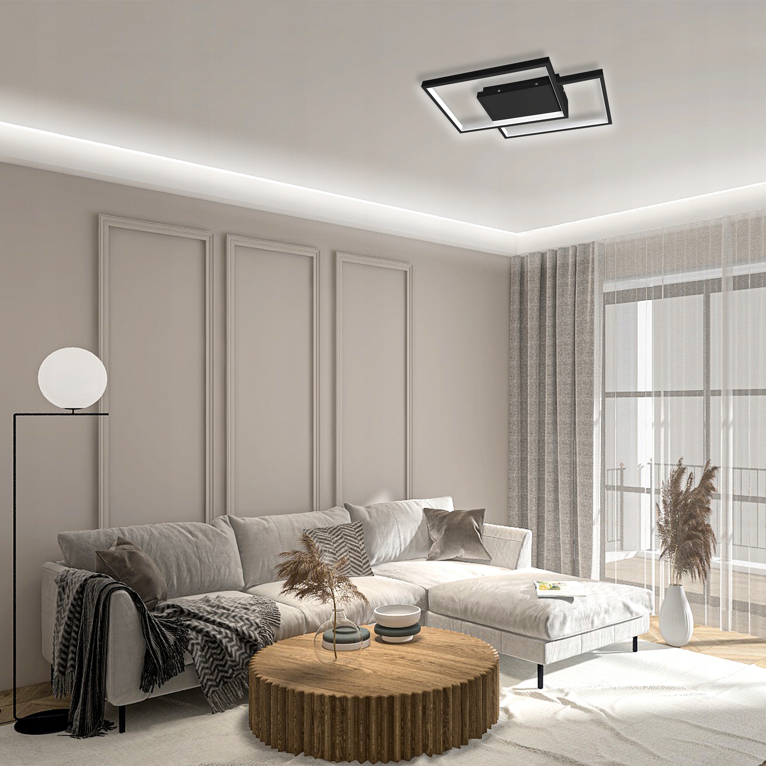 Lampa sufitowa LED Galaxis Polaris 45W z Pilotem – Nowoczesne oświetlenie do Twojego wnętrza