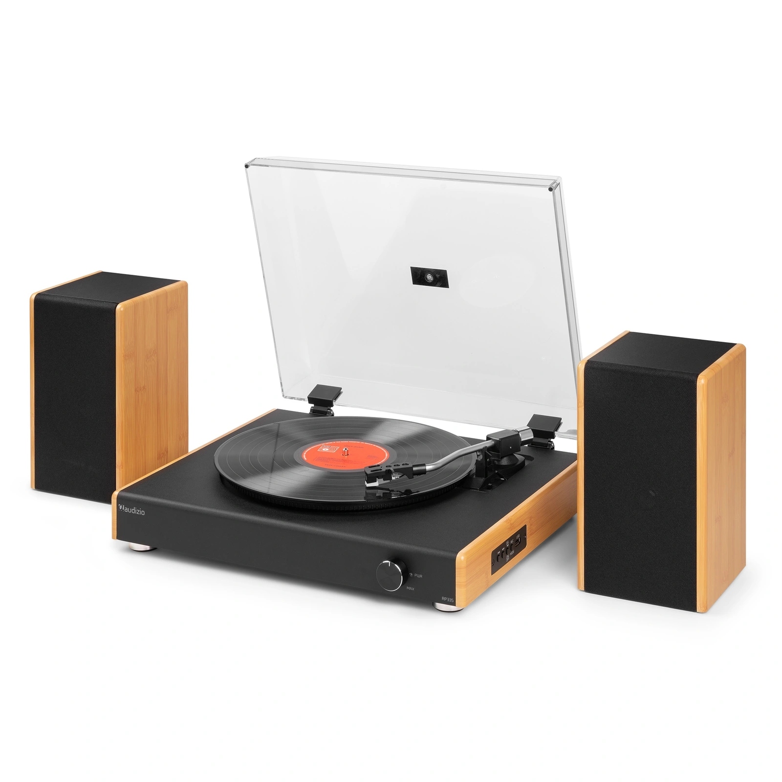 Audizio RP335BB – Vintage Gramofon z Głośnikami i Bluetooth