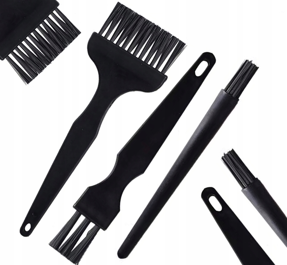 Ergonomiczne rozmiary szczotek do precyzyjnych prac serwisowych