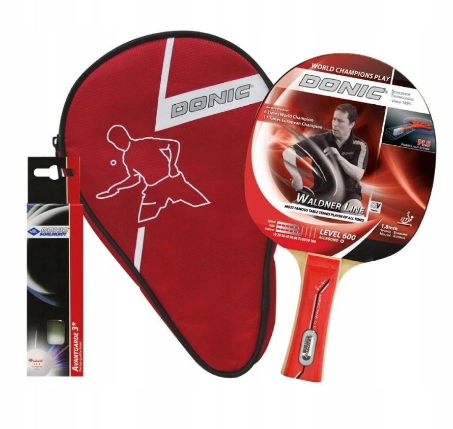 Donic Waldner TT-SET 600 ITTF – Idealny zestaw do tenisa stołowego dla początkujących
