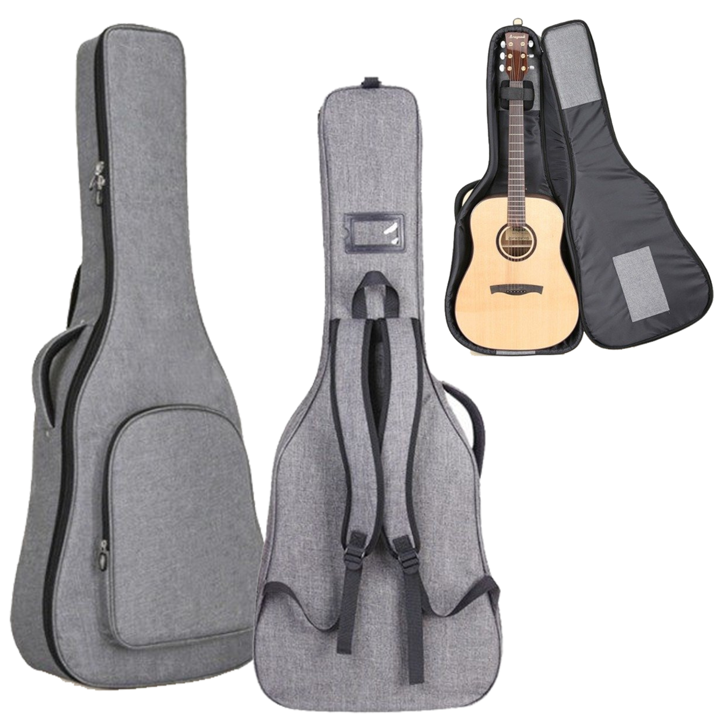 Pokrowiec na gitarę akustyczną Hard Bag B-201901-41