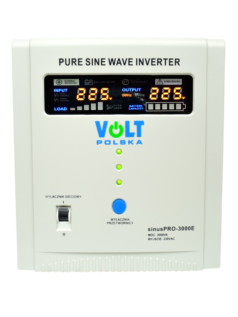 Przetwornica Volt Polska SinusPRO-3000E 48V 2100/3000W – Niezawodne źródło zasilania