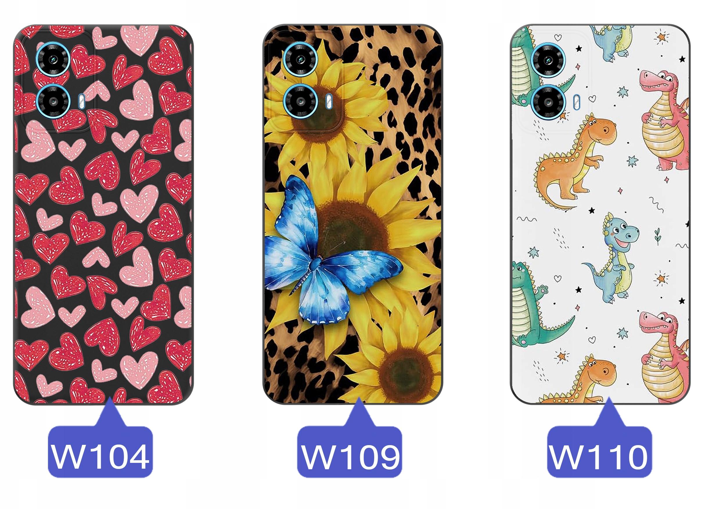 Wytrzymałe silikonowe etui z ochroną wyspy aparatów