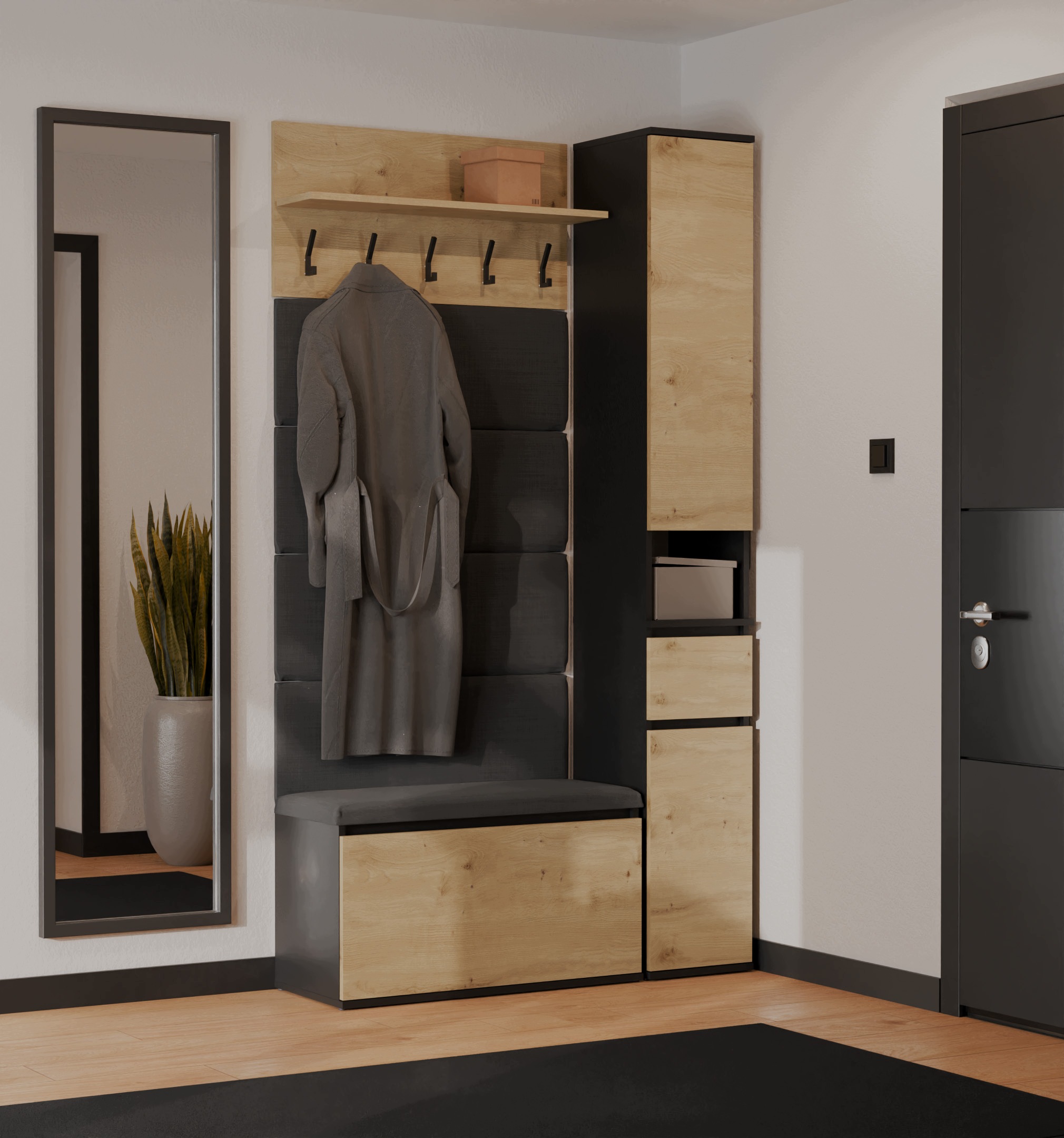 Stylowy design w kolorze dąb Artisan – połączenie nowoczesności z klasyką