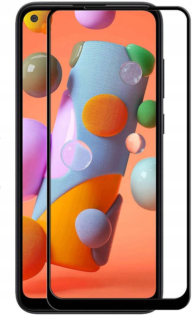 Szkło Hartowane Pełne do Samsung Galaxy A11 / M11 Konstrukcja powłoka oleofobowa zaokrąglone krawędzie zaokrąglone rogi