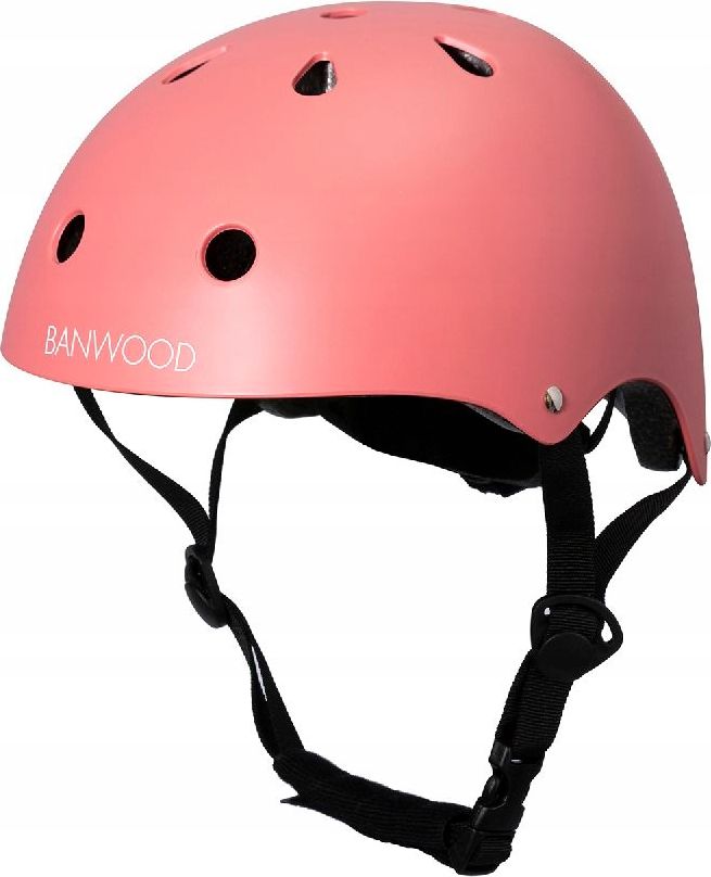 Banwood dziecięcy kask rowerowy coral