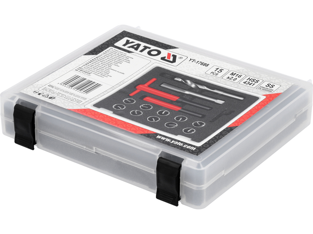 Yato Zestaw do Naprawy Gwintów M16x2,0 – Niezbędne narzędzie w każdym warsztacie