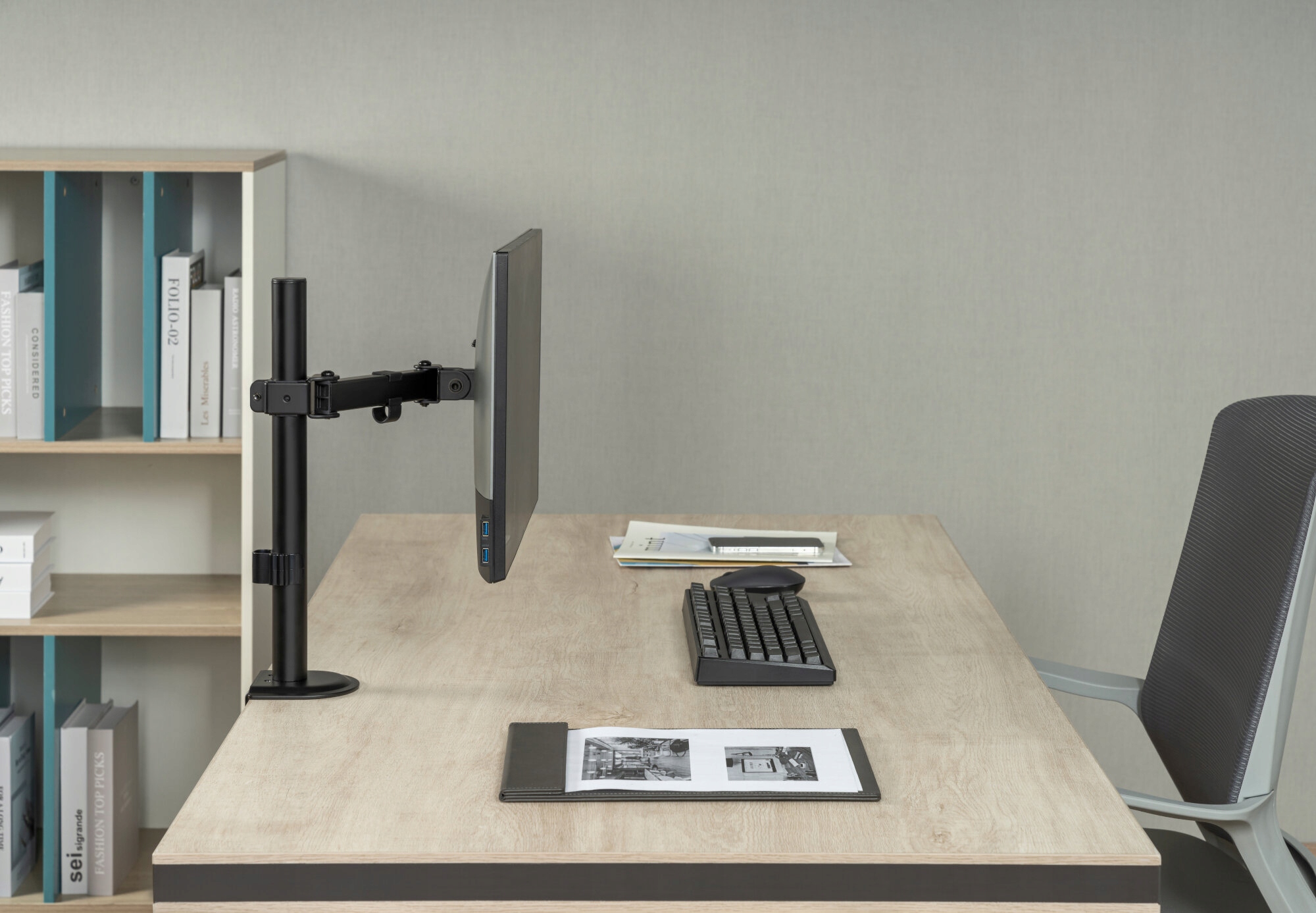 Ergonomiczne ustawienie monitora – Regulacja w pionie i poziomie