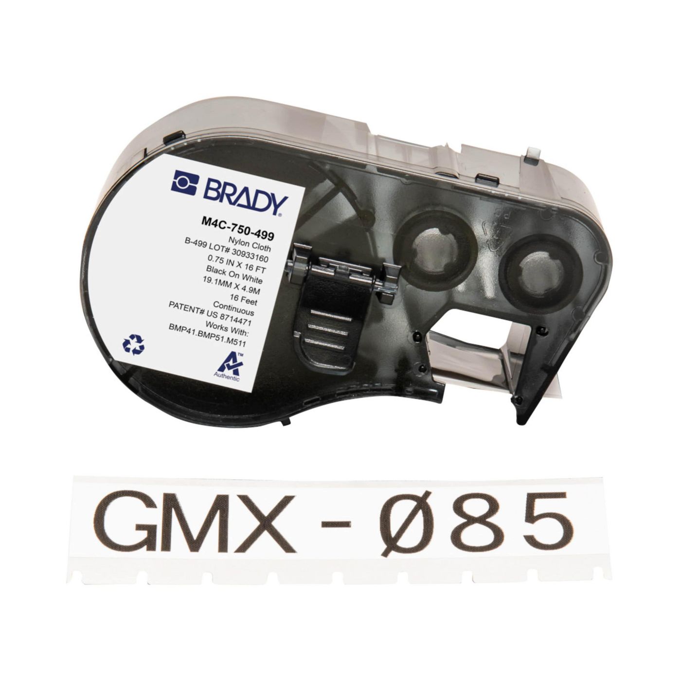 Brady BMP41/BMP51/BMP53/M511 – Wydajne etykiety do drukarek