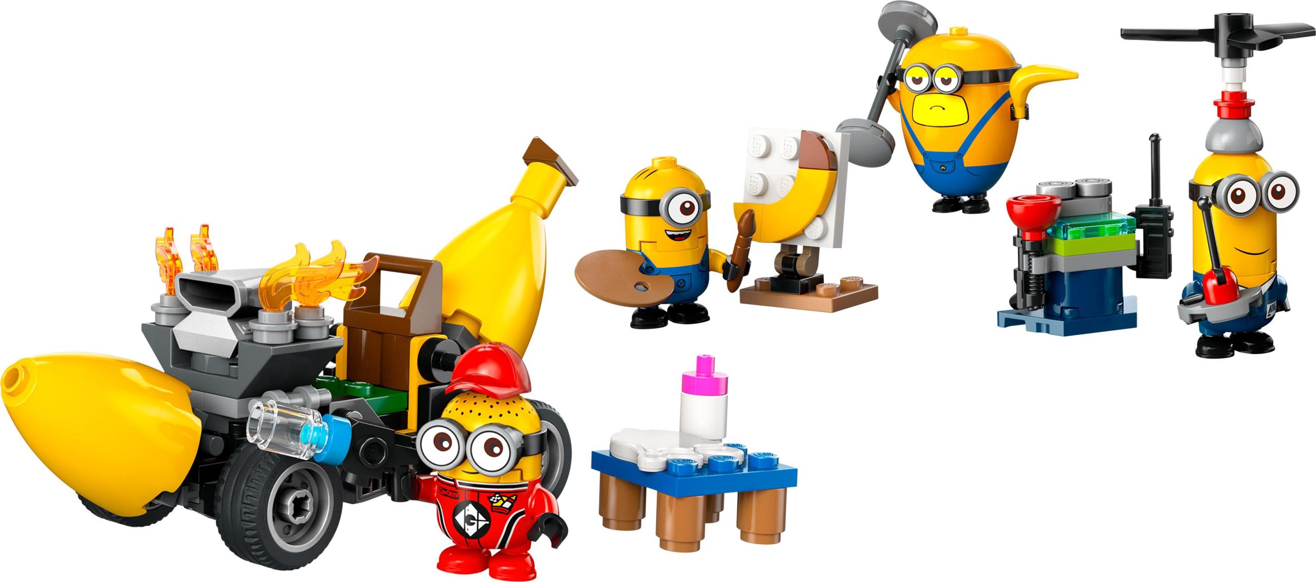 Zestaw z filmowymi postaciami – Mega Minion Dave, Mel, Ron i Tim