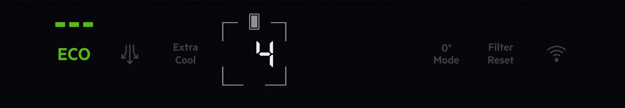 Nowoczesne sterowanie dotykowe – Łatwe ustawienie temperatury