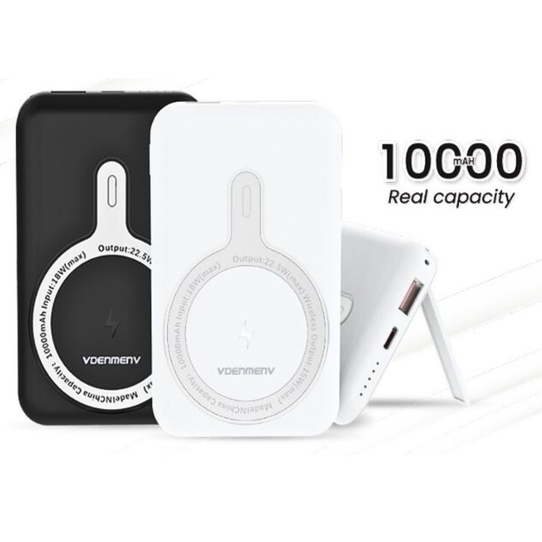 Powerbank Denmen PD+ MagSafe 10000mAh 15W – Szybkie i wygodne ładowanie bez kabli