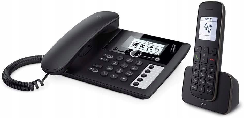 Telefon stacjonarny Telekom Sinus PA 207 Plus 1 – Nowoczesne połączenia w Twoim domu