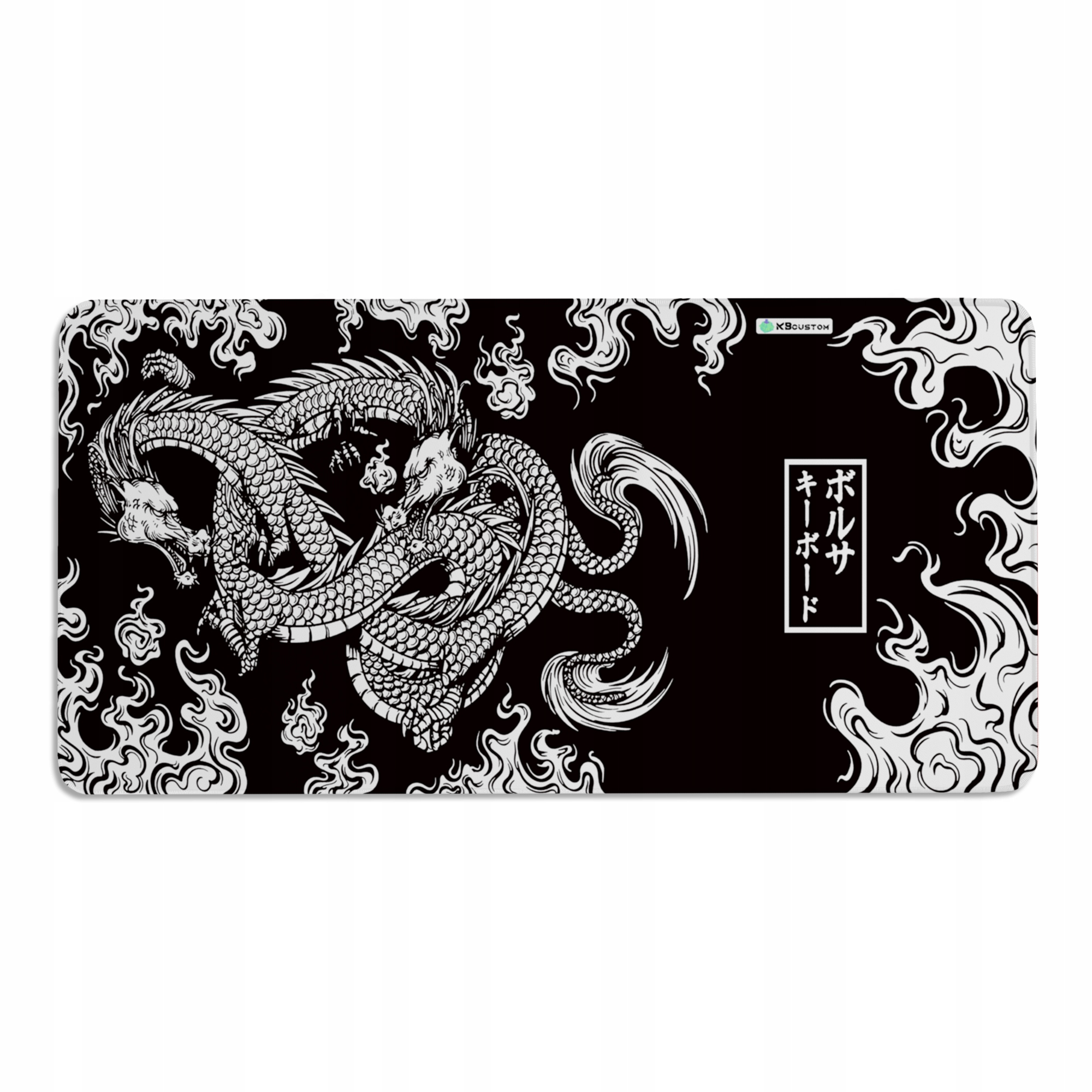 DUŻA PODKŁADKA MATA POD MYSZKĘ MYSZ 120x60cm XXXL KBcustom Biurko Dragon 2 – Komfort i styl w pracy
