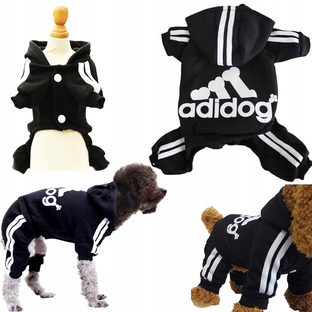 Korbi ADIDOG BLUZA PSA UBRANKO DRES UBRANIE KOMBINEZON L – Stylowe ubranko dla Twojego pupila