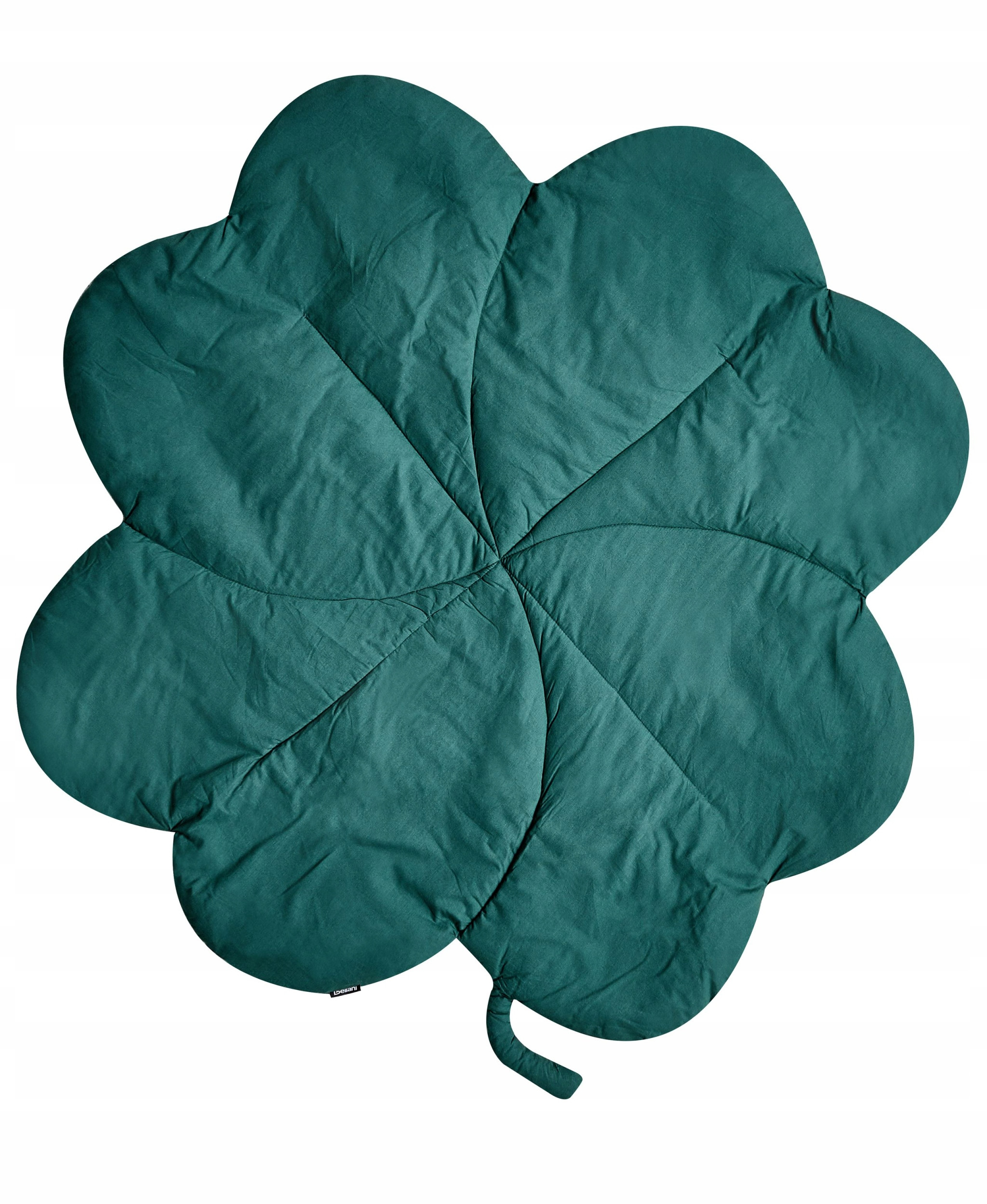 Mata do zabawy liść 110 x 110 cm zielona ACADINE – Idealne miejsce dla maluchów