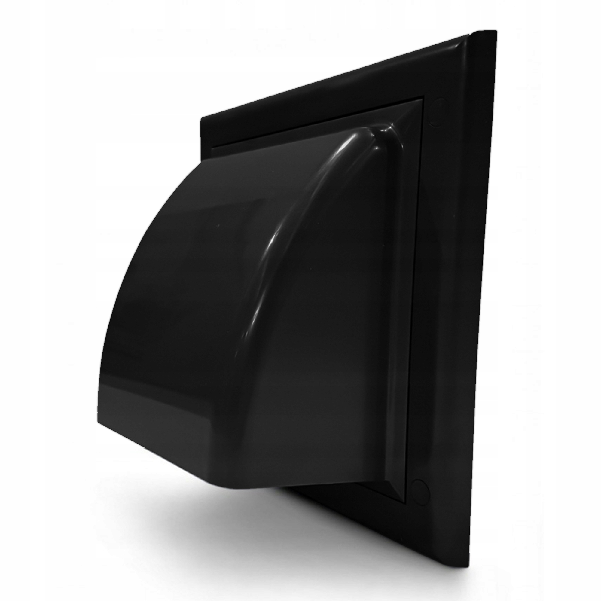 AWENTA Awenta KO100-30CZ – Osłona wywiewna kanału okrągłego Fi100 w kolorze czarnym