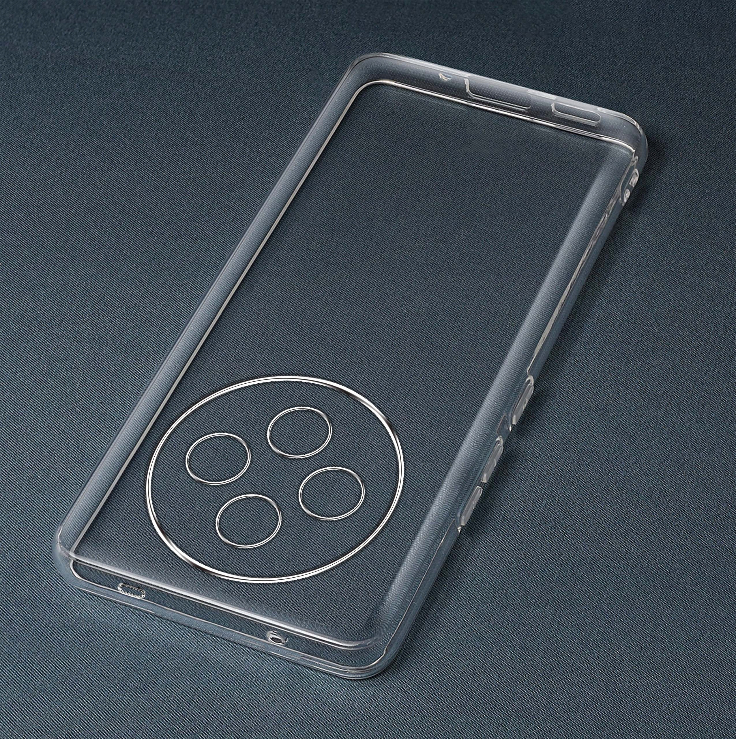 Przeźroczyste plecki z wysokiej jakości silikonu