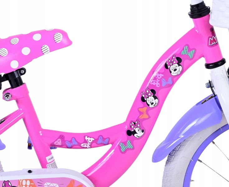 Rower 16' Minnie 21582-SACB 15827 – Idealny rower dla małych dziewczynek