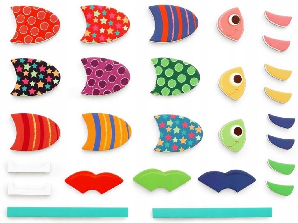 Duże i trwałe magnesy dla małych rączek