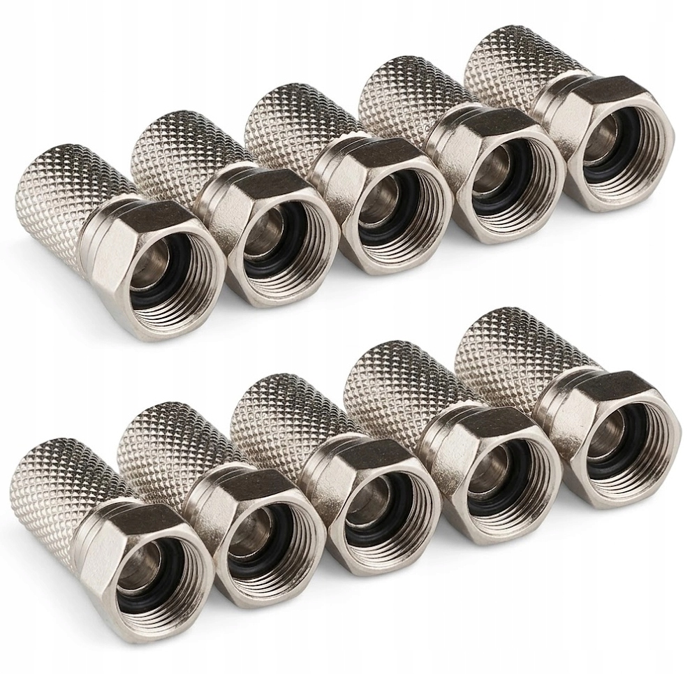 Zestaw 10x Złącze Wtyk F 6,8mm CONOTECH NS-511 – Idealne rozwiązanie do Twojego ogrodu