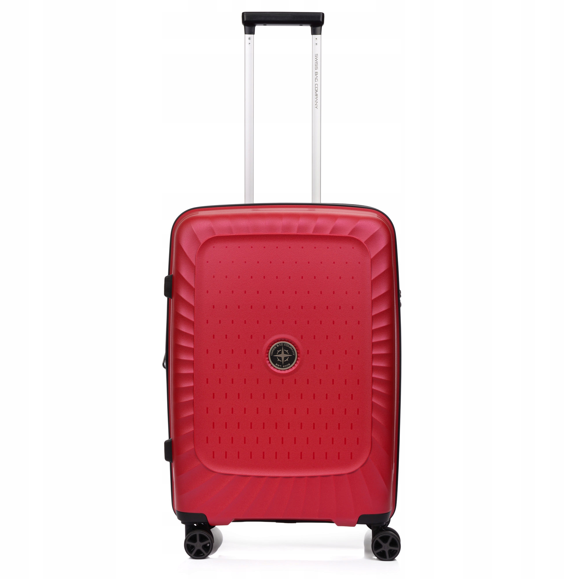 Średnia walizka SwissBags Ibiza 65 cm czerwony – Idealny towarzysz podróży