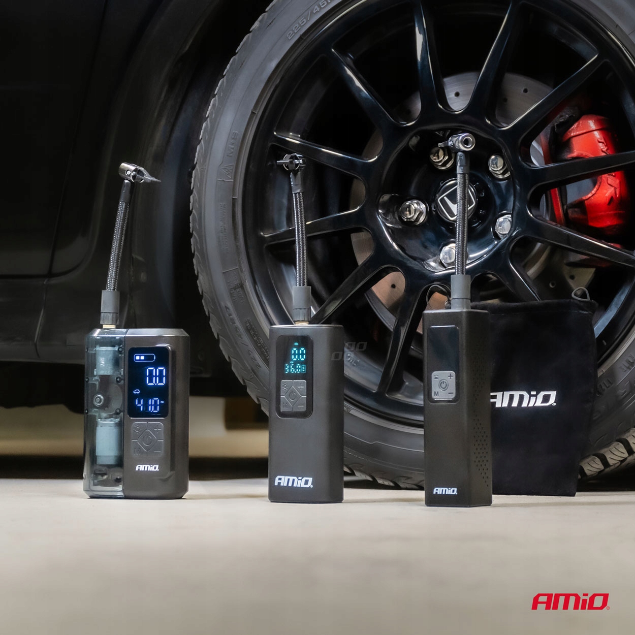 Wydajność 20 l/min – Szybkie pompowanie opon i akcesoriów