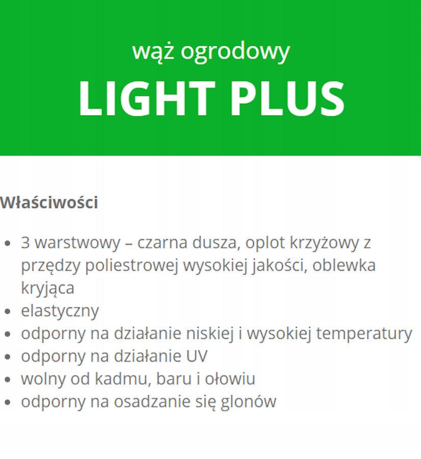 Odporny na promieniowanie UV i osadzanie się glonów
