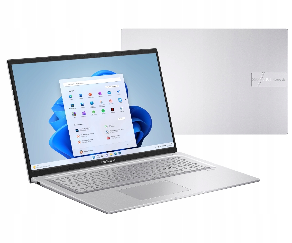ASUS VivoBook 17 X1704VA-AU625W – Wydajność i styl w jednym