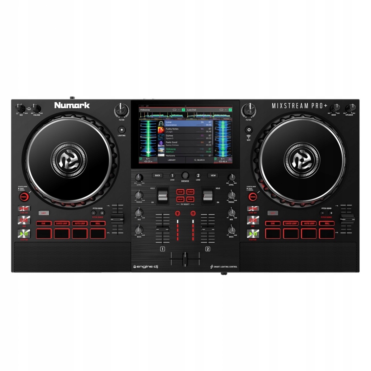 Numark Mixstream Pro+ – Samodzielny kontroler DJ dla profesjonalistów