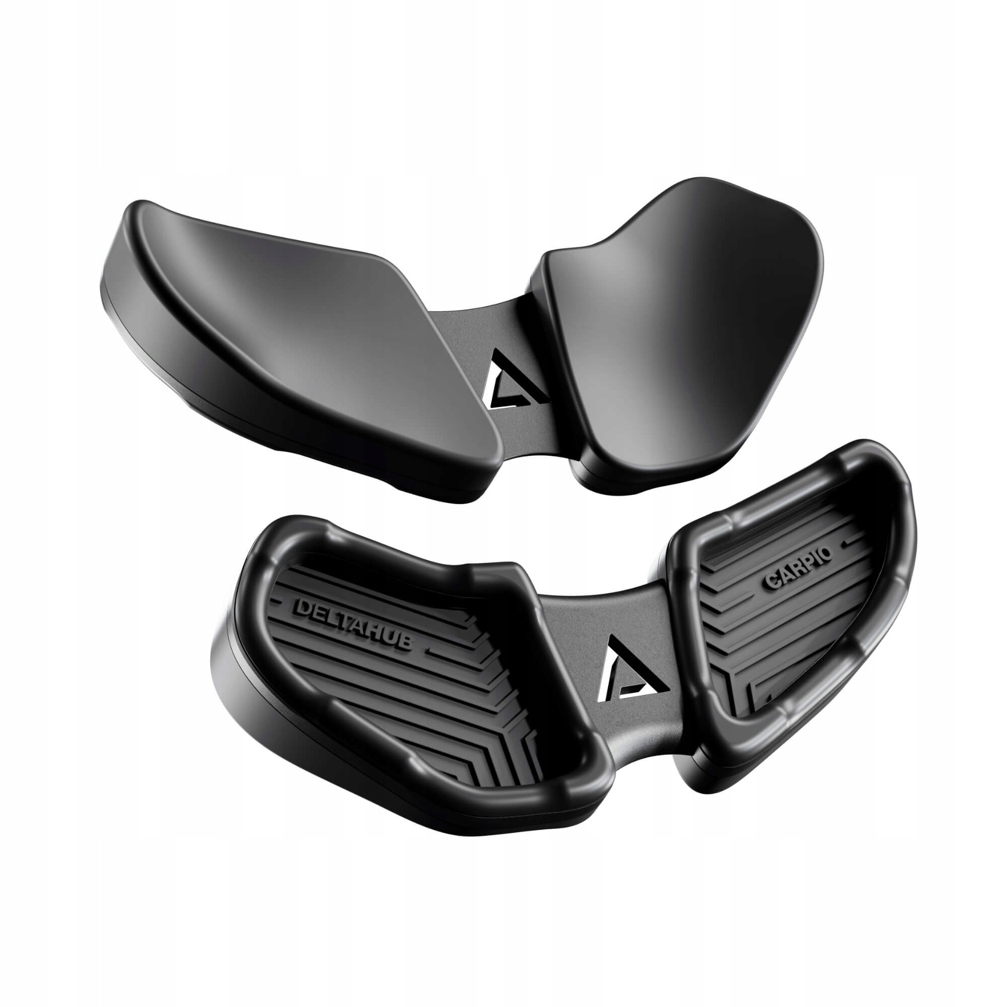 Deltahub Carpio V2 – Ergonomiczna Podkładka pod Nadgarstek do Myszki L Czarny Prawa