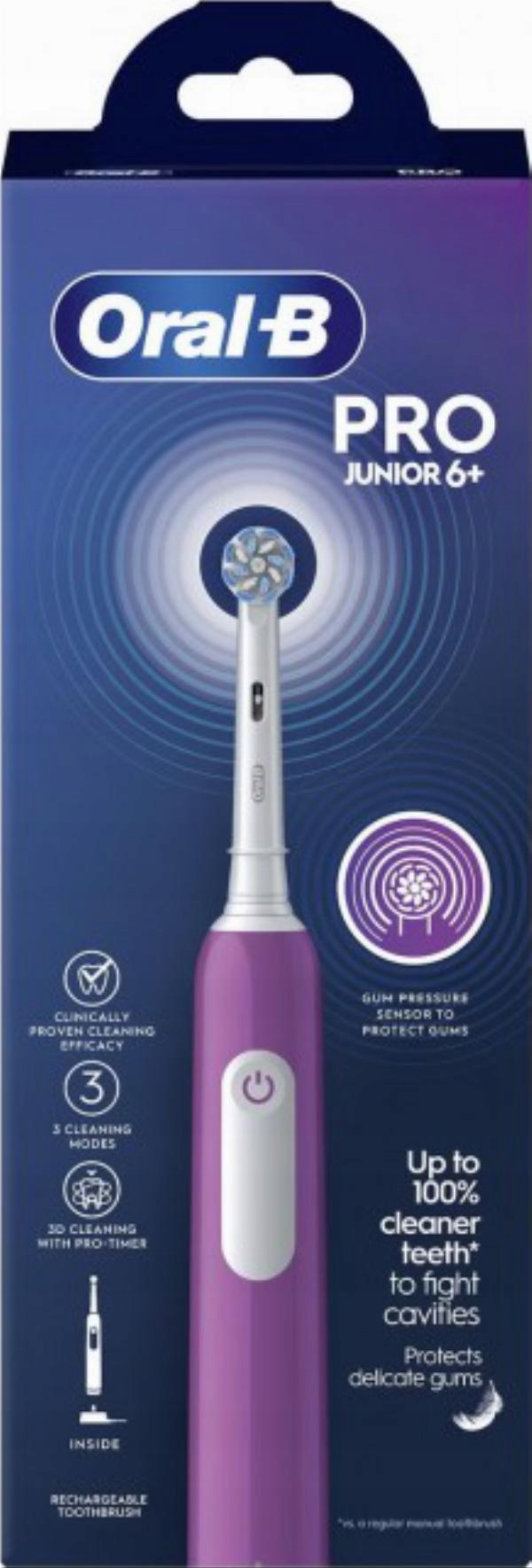 Główne zalety szczoteczki Oral-B Pro Junior