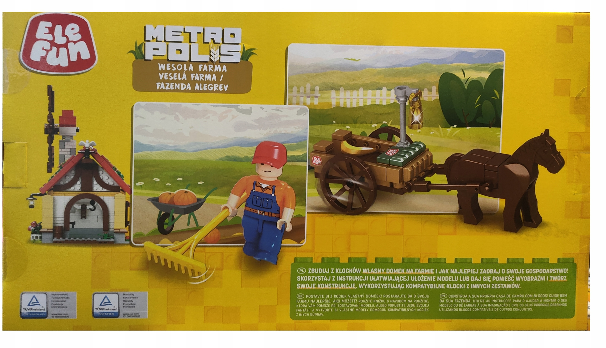 Bezpieczne i trwałe klocki – Idealne dla dzieci powyżej 6. roku życia