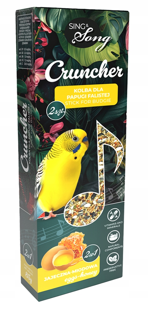 Naturalne składniki: jajko i miód