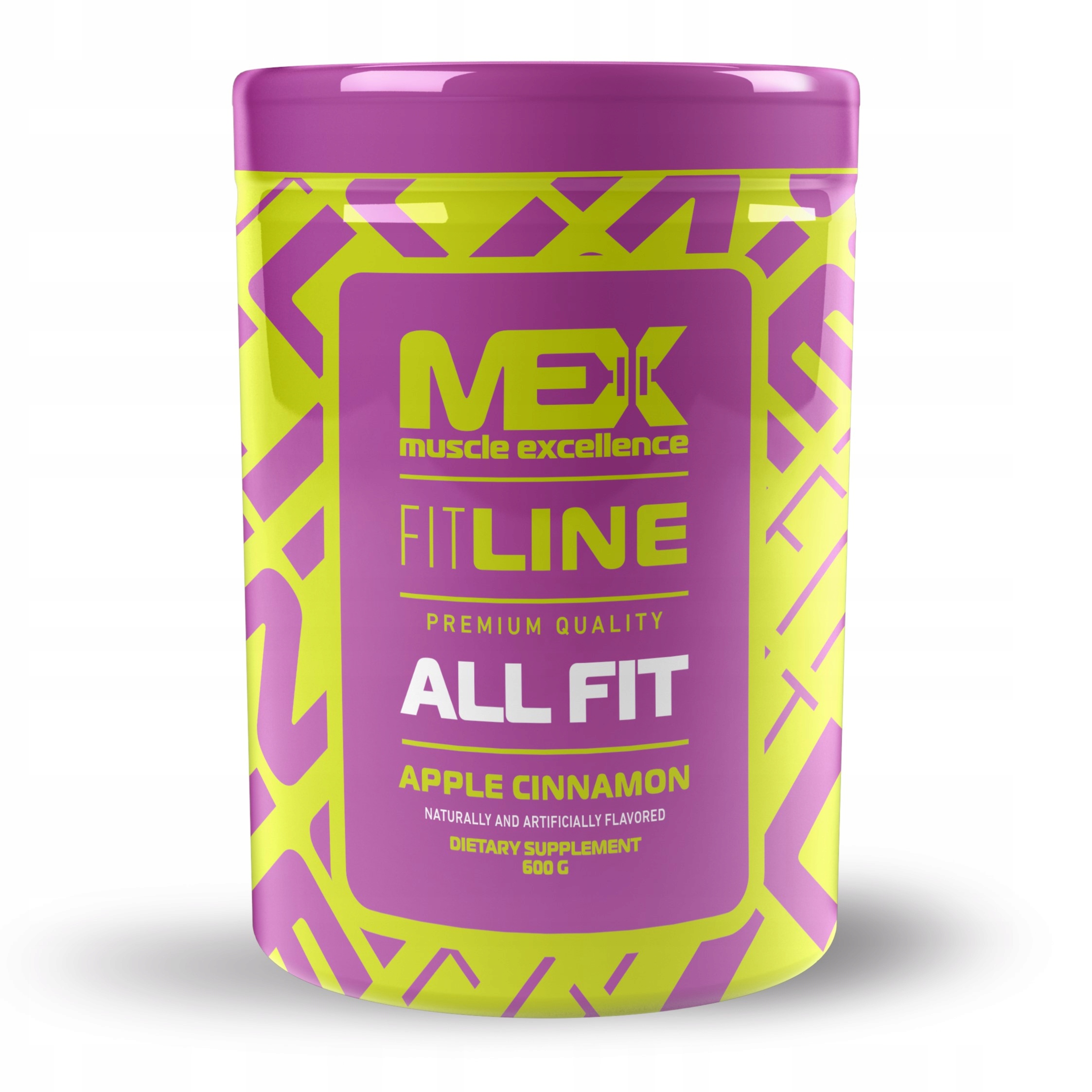 MEX NUTRITION - All Fit 600g – Wegańska odżywka białkowa o smaku jabłkowo-cynamonowym
