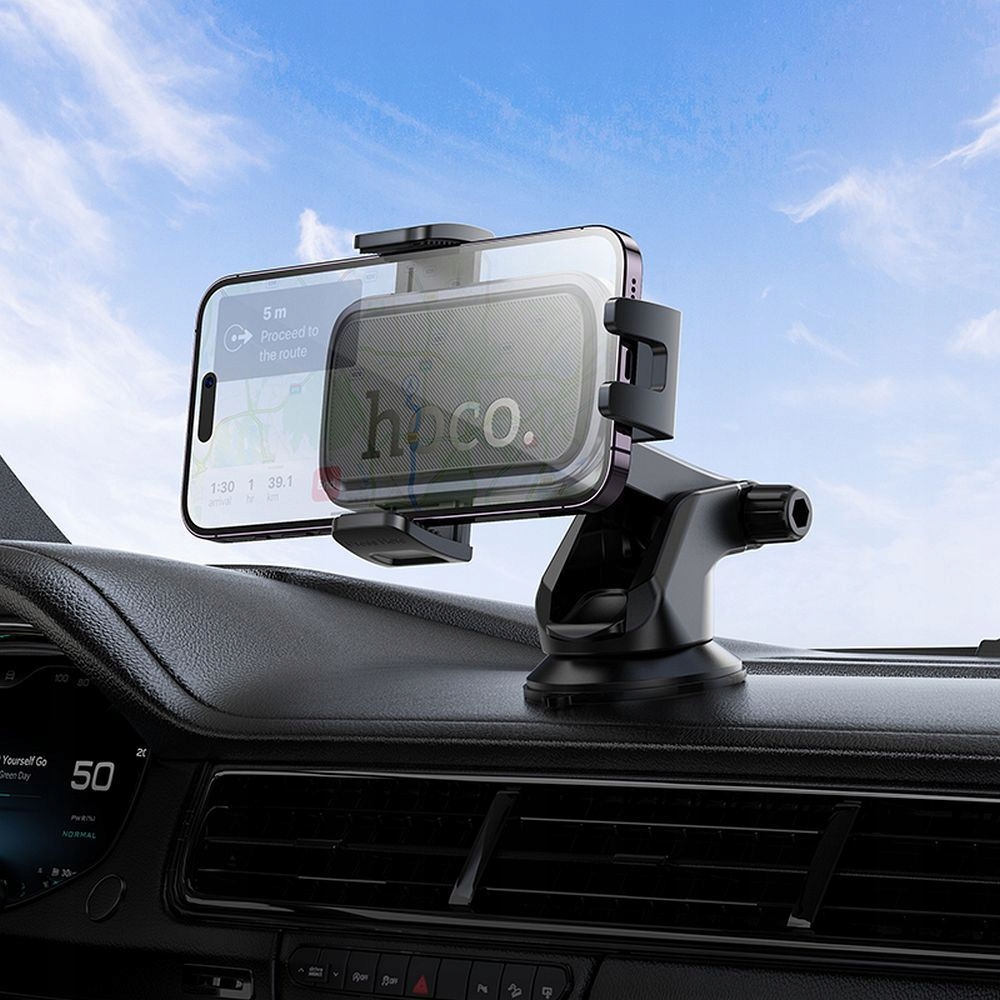 Prosta instalacja bez narzędzi – Szybkie mocowanie na desce rozdzielczej