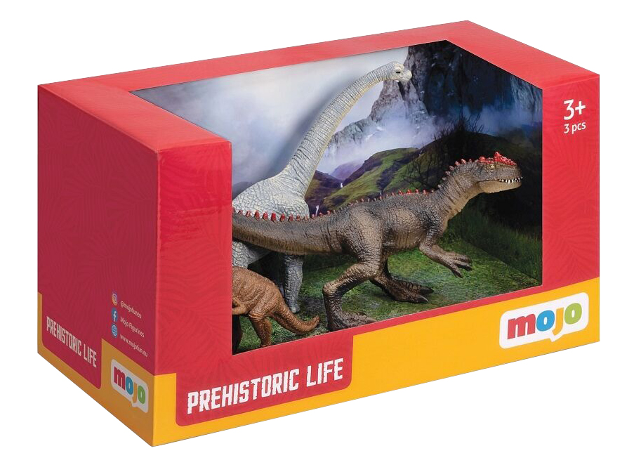 Figurka Mojo Mojo - Zestaw startowy dinozaury 1, 3 szt. – Odkryj prehistoryczny świat