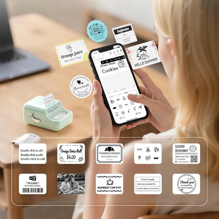 Wydajność i funkcjonalność – Drukowanie etykiet samoprzylepnych