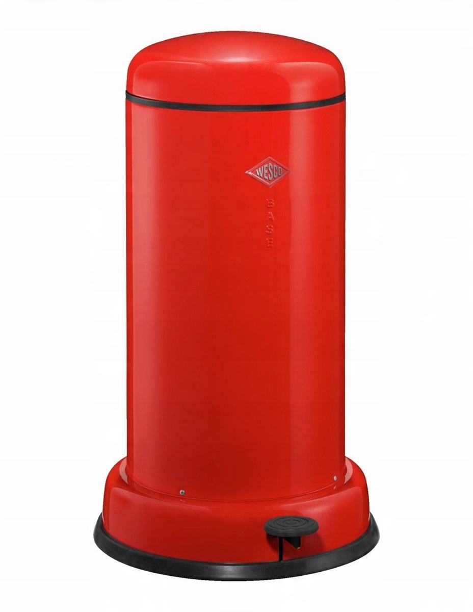 Kosz na śmieci 20l czerwony BaseBoy Wesco – Elegancja i funkcjonalność w Twoim otoczeniu