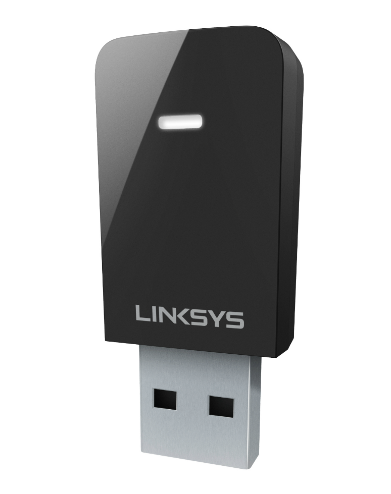 Linksys MAX-STREAM AC600 MU-MIMO USB Adapter (WUSB6100M)